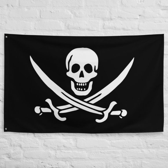 Pirate Flag (Customizable) - Picture 1 of 1